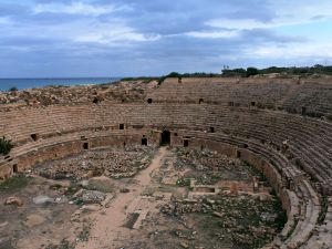 Amphitheater in Leptis Magna